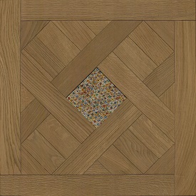 方形拼花,古典橡木方拼（带玻璃）,进口地板